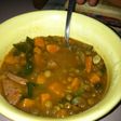 Sopa de lentejas