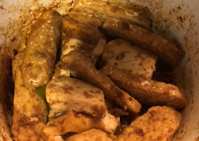 Bagaimana Membuat Tempe &amp; Tahu Bacem Anti Gagal