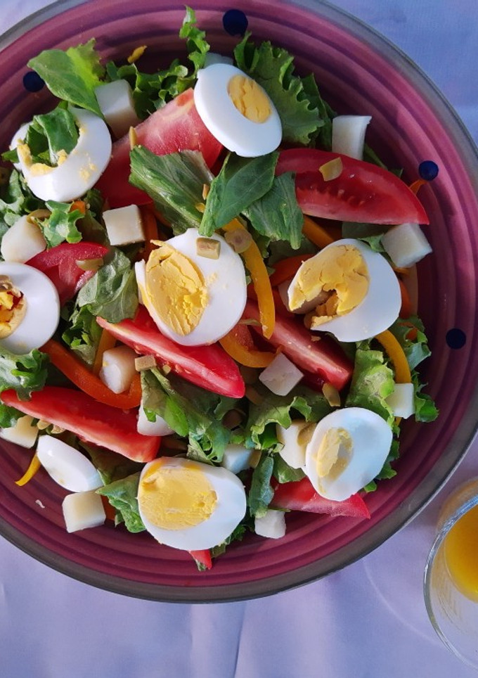 Una foto de Salade niçoise (ensalada niçoise)