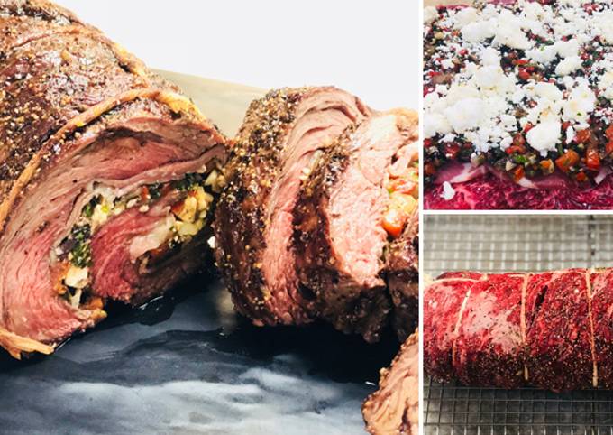 Recipe of Speedy Fullblood Wagyu Bavette Steak Roulade