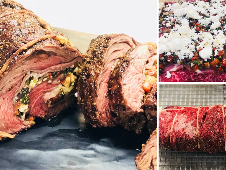Easy Way Prepare Recipe Fullblood Wagyu Bavette Steak Roulade that is Really Delicious, Appealing}