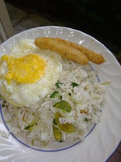 Foto resep Nasi goreng putih