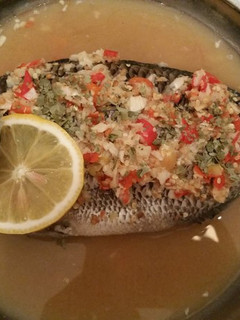 Foto resep Thai Lime & Garlic Steamed Fish