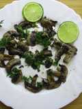 Fokhagymás 🧄-lime-os 🍋 grillezett csiperke 🍄