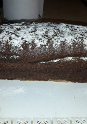 Una foto de Budín de chocolate muy fácil
