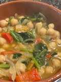 Potaje de Espinaca y garbanzos