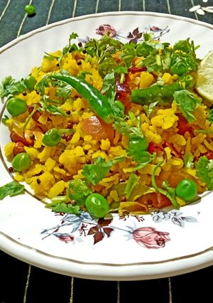 A picture of Kanda Poha Recipe.
