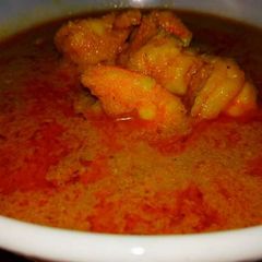 A picture of Prawn Malai Curry/ Chingdi Machher Malai Curry.