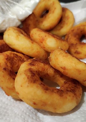 Foto resep 495. Kentang Donut (Mpasi)