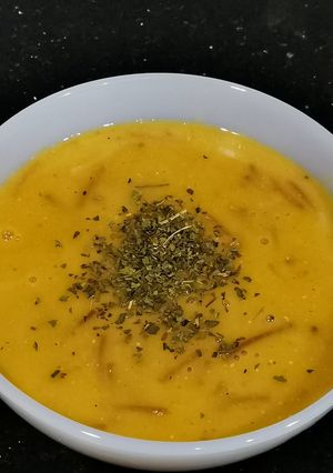 صورة لوصفة شوربه عدس