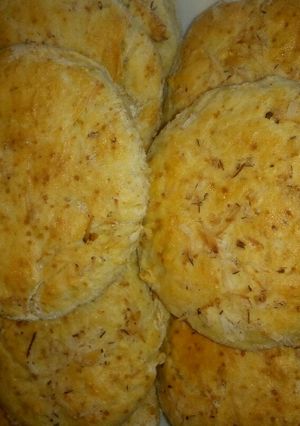 A picture of Vanilla and coconut sweet scones.
