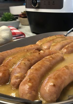 Foto principal de Salchichas al vino en olla FussionCook FC7Smart