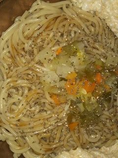Una foto de Fideos sin tacc y vegan
