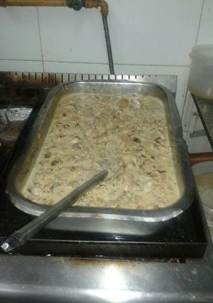 Una foto de Mollejas al verdeo