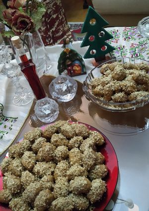 Φωτογραφία της συνταγής 🎄🎄 Μελομακάρονα 🎄🎄