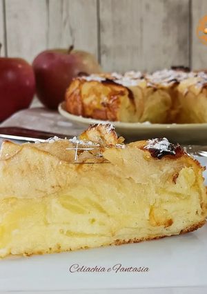 Foto di Torta invisibile di mele - senza glutine