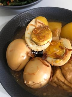 Foto resep Semur Tahu Telur Kentang