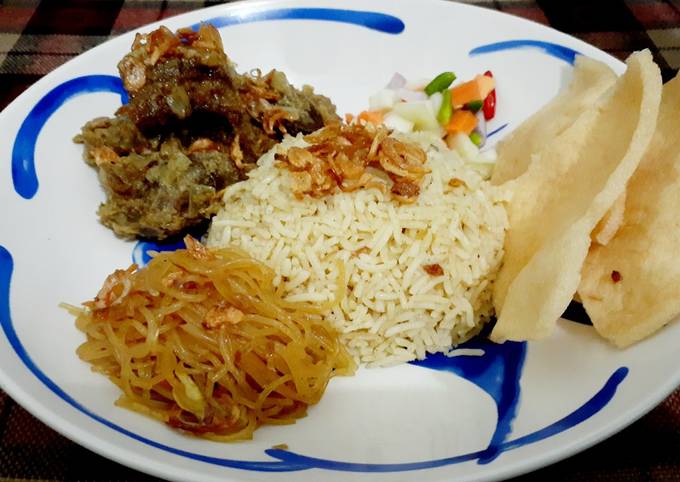 Resep: Nasi Kebuli Daging Sapi Bahan Sederhana