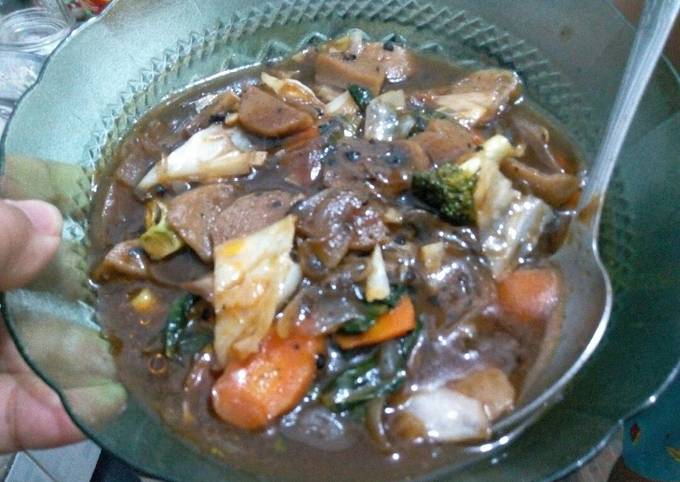 Anti Ribet, Buat Capcay Lada Hitam Rumahan