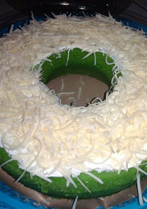 Foto resep Bolu pandan kukus 4telur