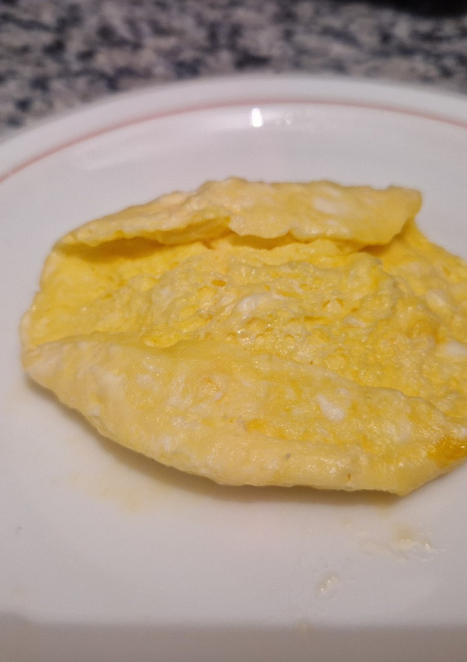 Una foto de Tortilla Francesa en microondas