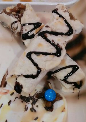 A picture of Dry Fruits Roll.