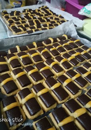 Foto resep Choco stick cookies