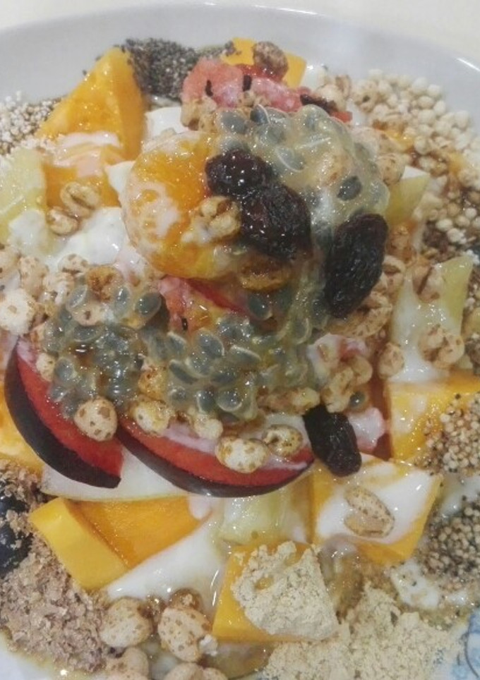 Una foto de Ensalada de fruta enriquecida