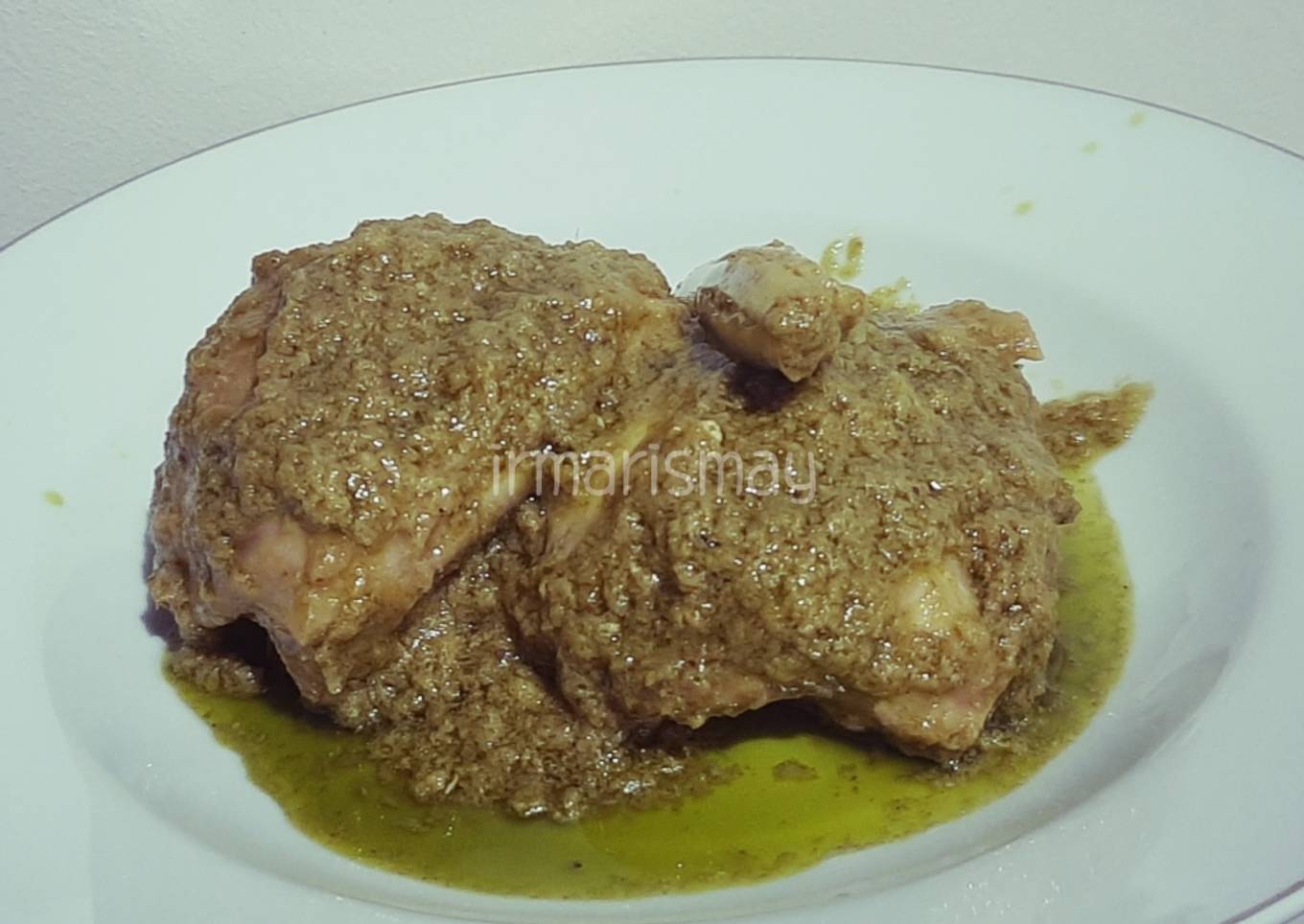 207. Ayam Cabe Hijau khas Bukittinggi