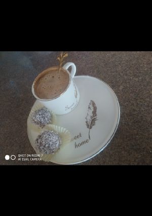 صورة لوصفة كرات جوز الهند