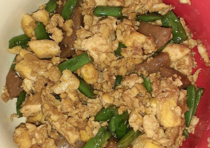 Oreg tahu buncis dan bakso