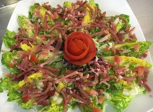 Una foto de Cogollitos con jamón