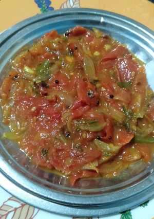 A picture of Tomato and Onion Chutney.
