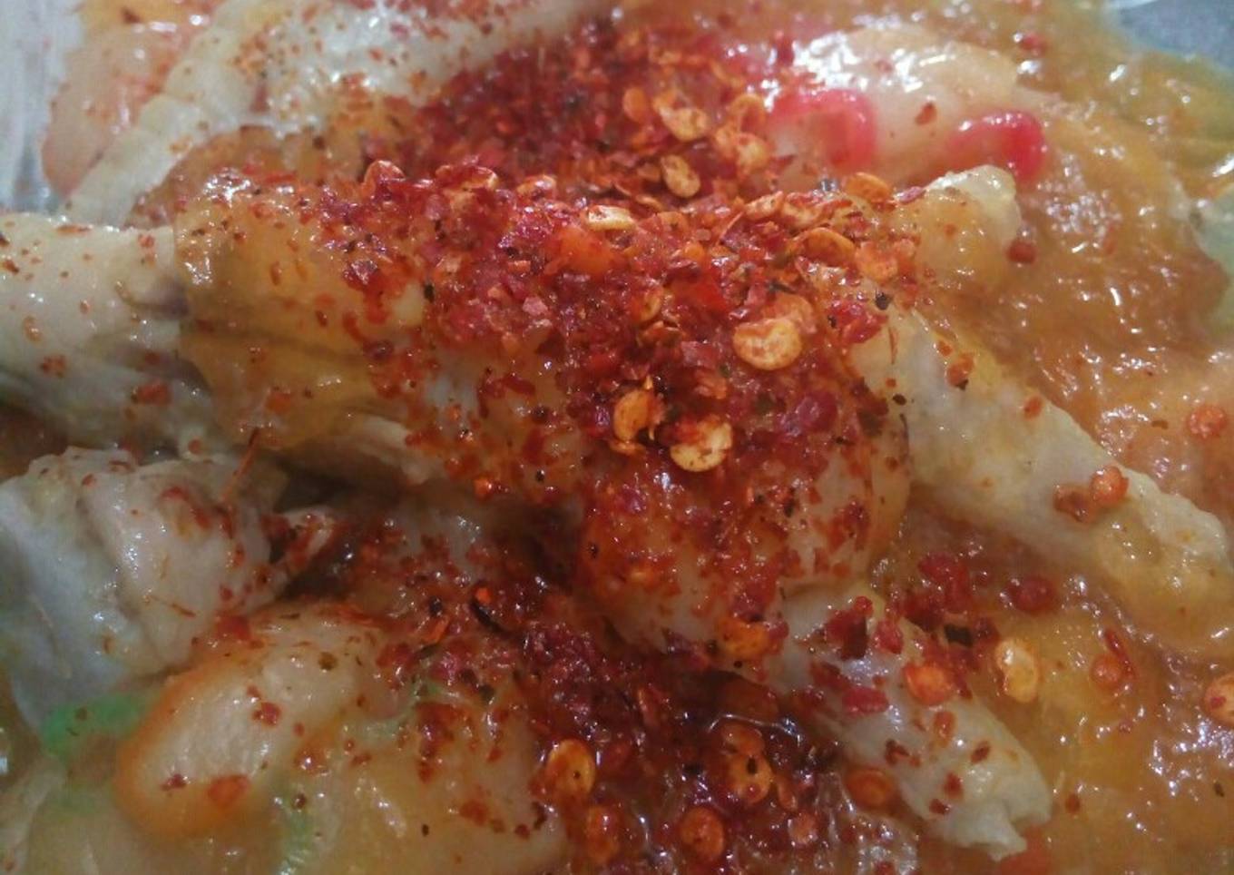 Resep Seblak Ceker Ayam Cabe Kering Anti Gagal