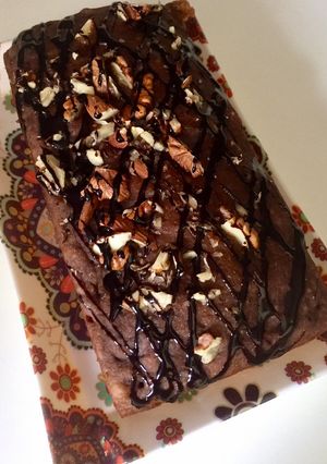 A picture of Dates banana cake.