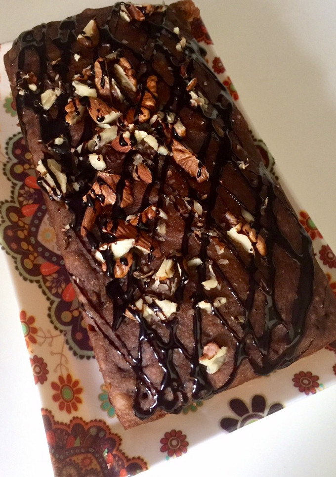 A picture of Dates banana cake.