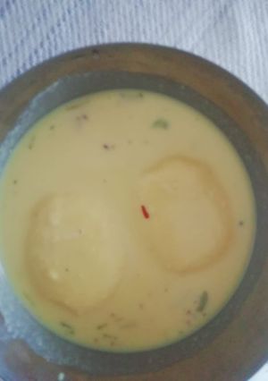 A picture of Rasmalai.