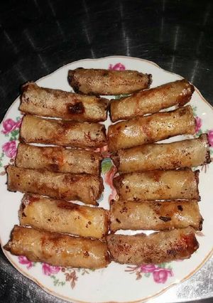 Hình của món Ram tôm thịt.