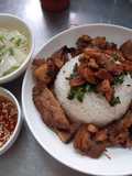 Vietnamese Broken Rice with Grilled Pork Chops (Cơm tấm sườn)
