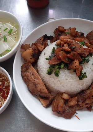 Hình của món Cơm tấm sườn #Bepvang.