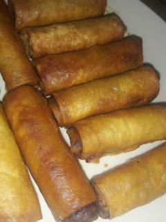 A picture of Spring roll filling.
