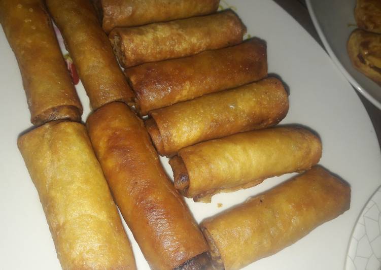 Recipe of Appetizing Spring roll filling | So Great Food Recipe From My Kitchen