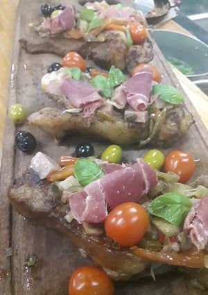 Una foto de Medallones de bife de chorizo