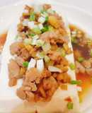 เต้าหู้นึ่งหมูสับ