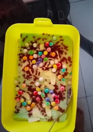 Foto resep Stup roti tawar pandan