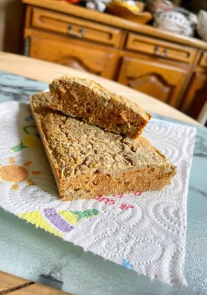 Une photo de Gâteau 2 goûts vegan (oil free)