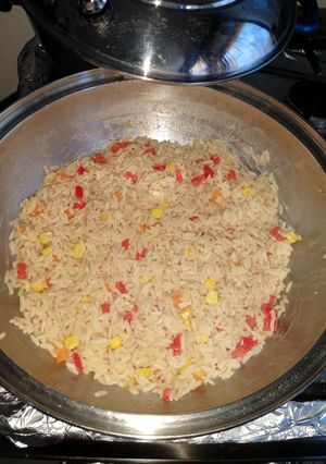 Una foto de Arroz blanco