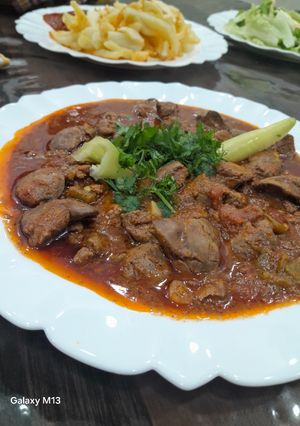 صورة لوصفة كبده مشرمله