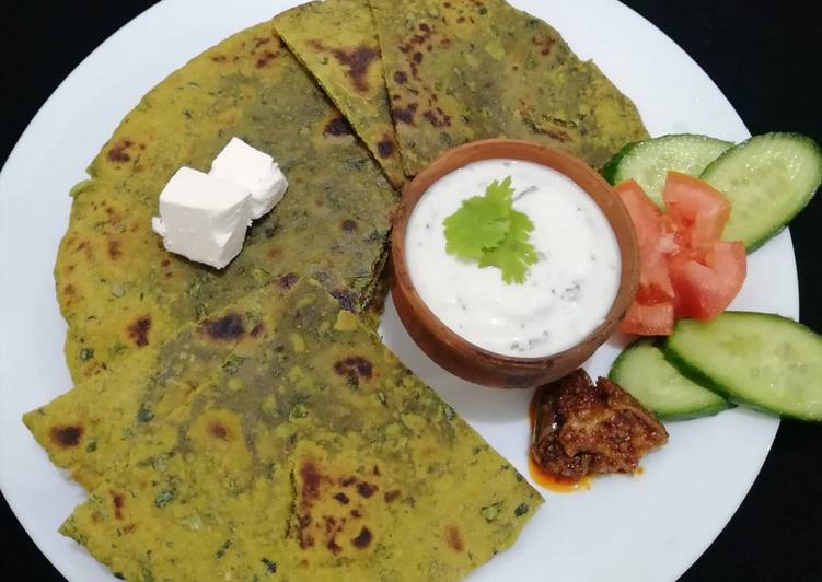 Simple Way to Make Ultimate Palak paratha