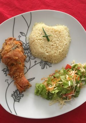 Una foto de Pollo frito especial